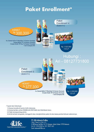 4Life Transfer Factor : Paket Hemat
