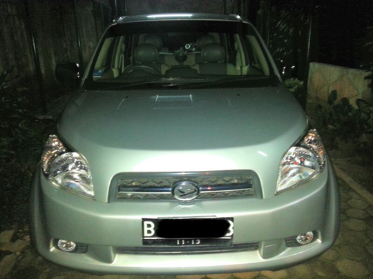 WTS DAIHATSU TERIOS TS EXTRA MT 2008 SILVER TANGAN PERTAMA
