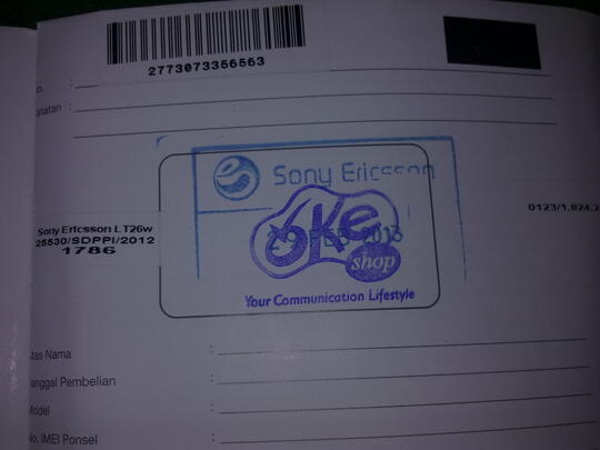 DIJUAL SONY XPERIA ACRO S
