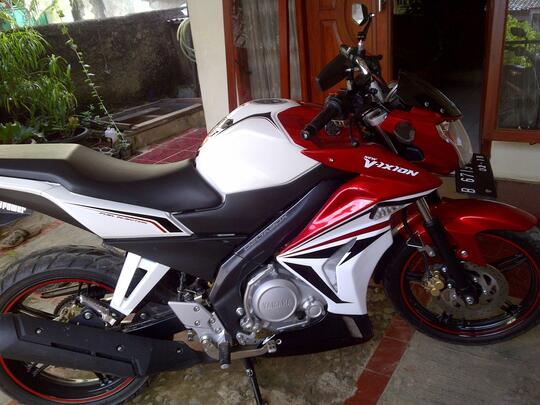 Terjual Wts Half Fairiing Fiber Nvl New Vixion Lightning Sudah