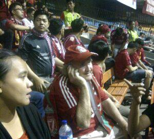 Kisah Paul Cumming menonton the reds di GBK