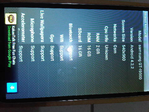 REPLIKA SAMSUNG S4