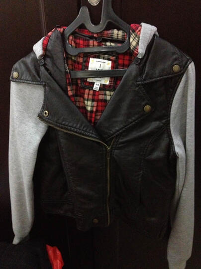 f21 leather jacket