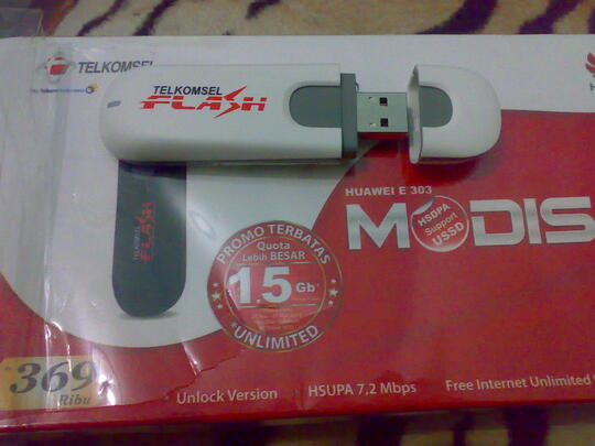Dijual Modem Huawaei E 303 Bekas Masih Segel,Masih Garansi,Dan Murah