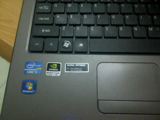 Acer 4750G Core I7
