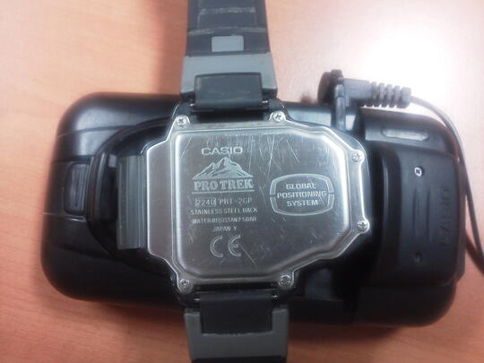 casio protrek global positioning system