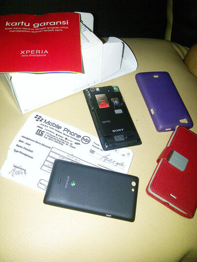 Sony experia miro garansi panjang
