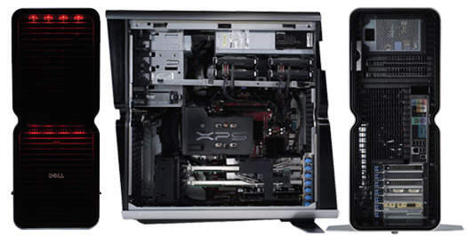 DELL XPS 700 Desktop Gaming Casing Alumunium, second, semarang, top
