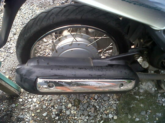 Yamaha mio sporty putih semarang 2009