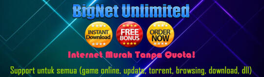 Bignet SSH & VPN (Torrent Support) Lokal dan USA
