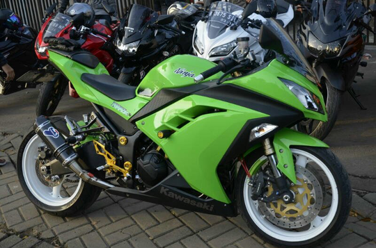 Ninja 250 fi hijau full spek 2013