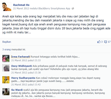 Rachmat HS Puas, Bisa Bikin Ahok Kapok Bicara Sembarangan