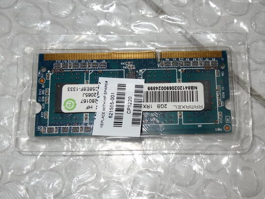SO DIMM RAM DDR3 2GB PC 10600 - Copotan dr Compaq - Ex upgrade