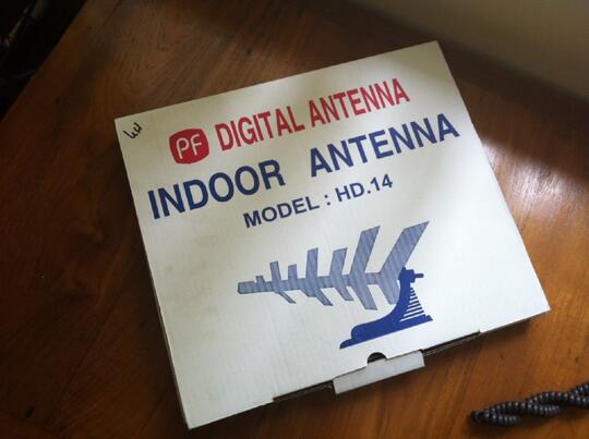 Antena Indoor TV Cocok bgt bwt LED/LCD(HD|Baru|Ok!)