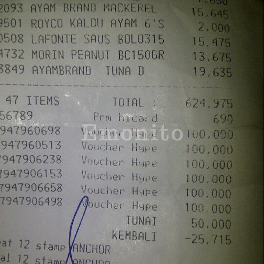 Terjual Wts Voucher Hypermart Diskon Kaskus