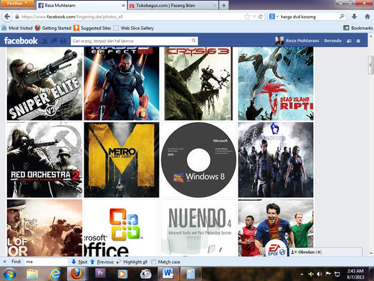 game pc/ dvd game pc/copy hdd = Rp.3000