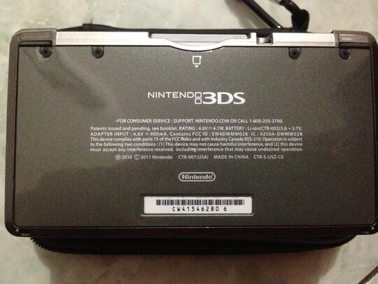 WTS Nintendo 3DS (US Version) Second