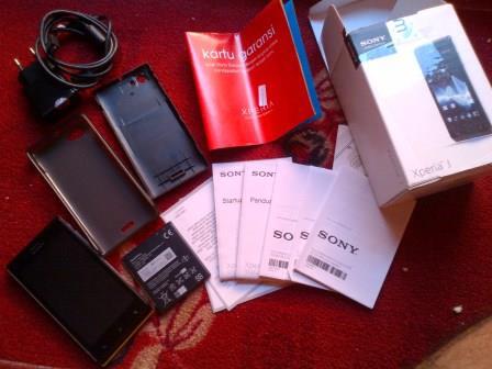 Jual SONY XPERIA J ST26I - Pembelian 1 Juli 2013