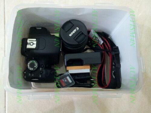 Canon EOS600D +kit, Mint Condition baru 10x Jepret!