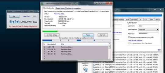 Bignet SSH & VPN (Torrent Support) Lokal dan USA