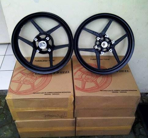 VELG CHEMCO BUAT VIXION, MEGA PRO DAN CB150R