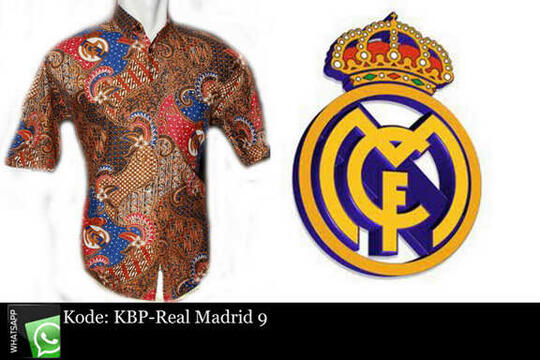 Download Gambar gambar logo real madrid batik Keren