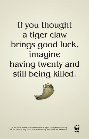 Poster Kreatif Kampanye Wwf Yang Menginspirasi Untuk Melestarikan