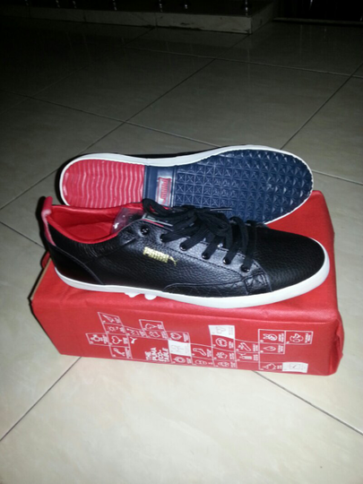 Terjual puma benecio leather and slim court original new | KASKUS