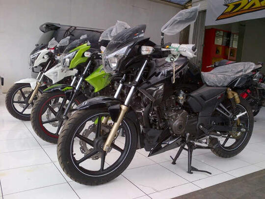 Showroom Dealer Resmi Motor TVS Jabodetabek dan sekitarnya (Plus Disc Cashback)