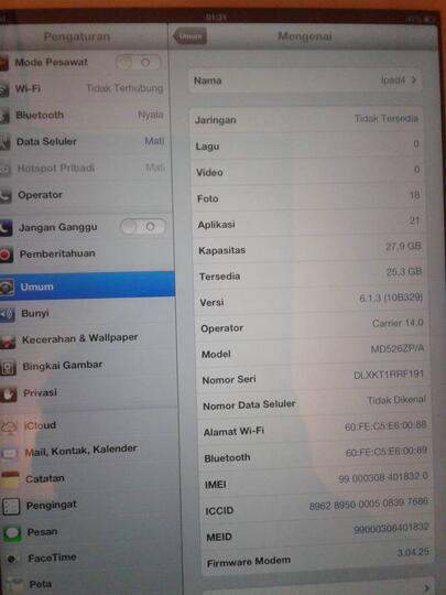 WTS Ipad 4 32Gb wifi & seluller