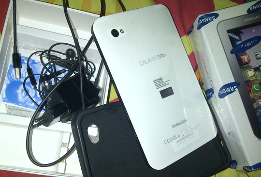 Samsung Galaxy Tab 1 P1000 - mulus - eks garansi - komplit - jual cepat