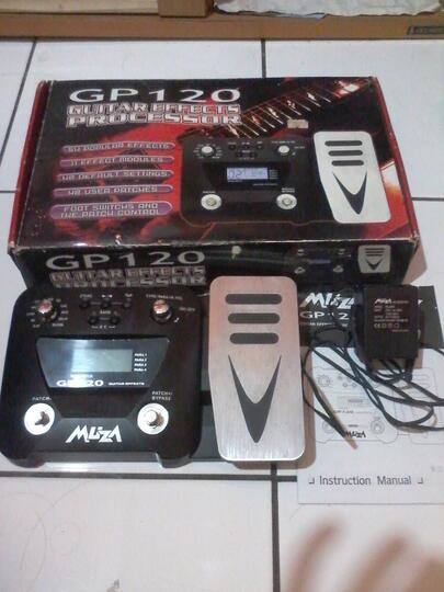 gp120 guitar effects processor