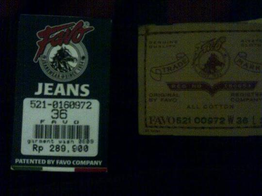 favo jeans original