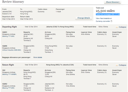 All about Mileage: Krisflyer SQ, GFF Garuda, Asia Miles Cathay