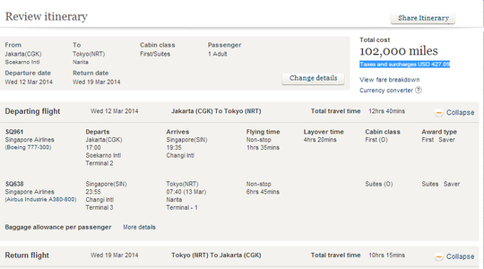 All about Mileage: Krisflyer SQ, GFF Garuda, Asia Miles Cathay
