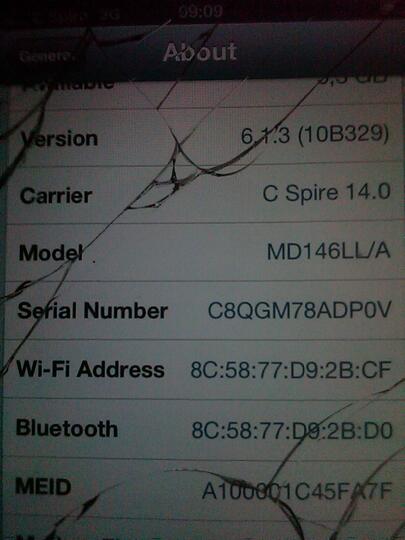 IPHONE 4 CDMA APA ADANYA