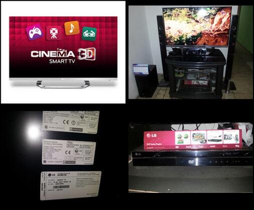 WTS SMART TV LG 42LM6700, HOME THEATER LG LG DH6530T (MURAH))