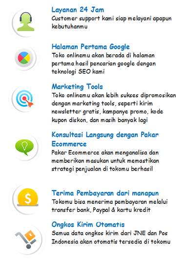Toko Online 24/7 Support, 30 Menit Langsung Jualan, Free Trial, Hanya 60ribu!!