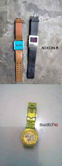 NIXON THE ATOM, THE DORK & SWATCH SHAQ 34