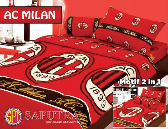 640 Gambar gambar sprei ac milan Keren