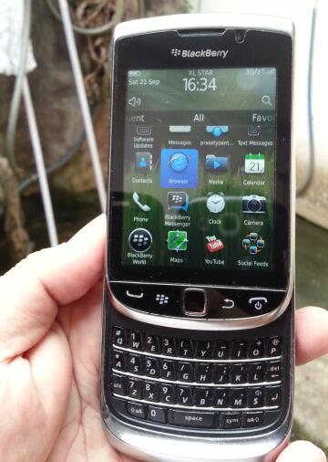 Torch 9810 Silver eks garansi bless