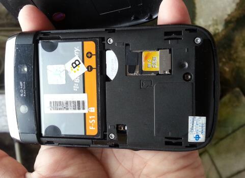 Torch 9810 Silver eks garansi bless