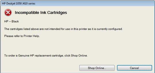 HP Deskjet 1050 \