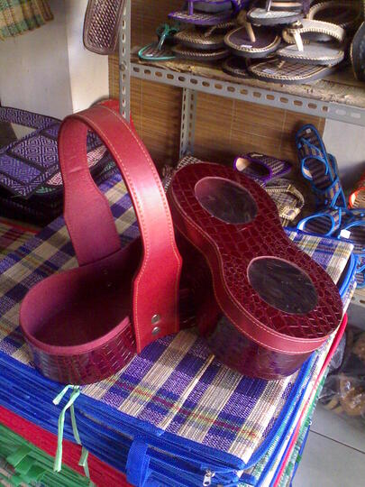 Tempat toples kue vynil kerajinan rajapolah