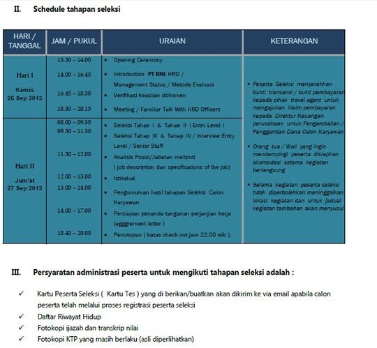 Standar Gaji Mt Pt Rajawali Nusantara Indonesia Persero Page 5 Kaskus