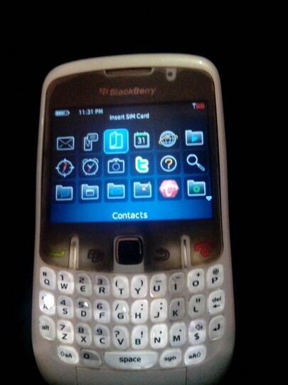 (WTS) BB Gemini 8520 GSM white