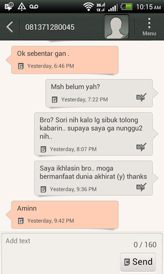 HATI HATI PENIPUAN