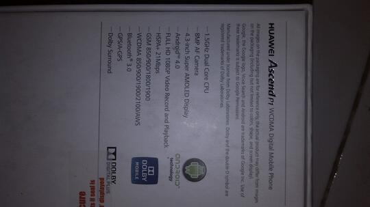 Huawei Ascend P1 mulus like new