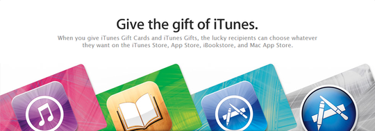 iTunes Gift Card dan pembelian Aplikasi di App Store!