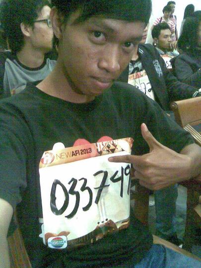 NYOTO PRIYONO di AFI 2013 ... Mari kita dukung